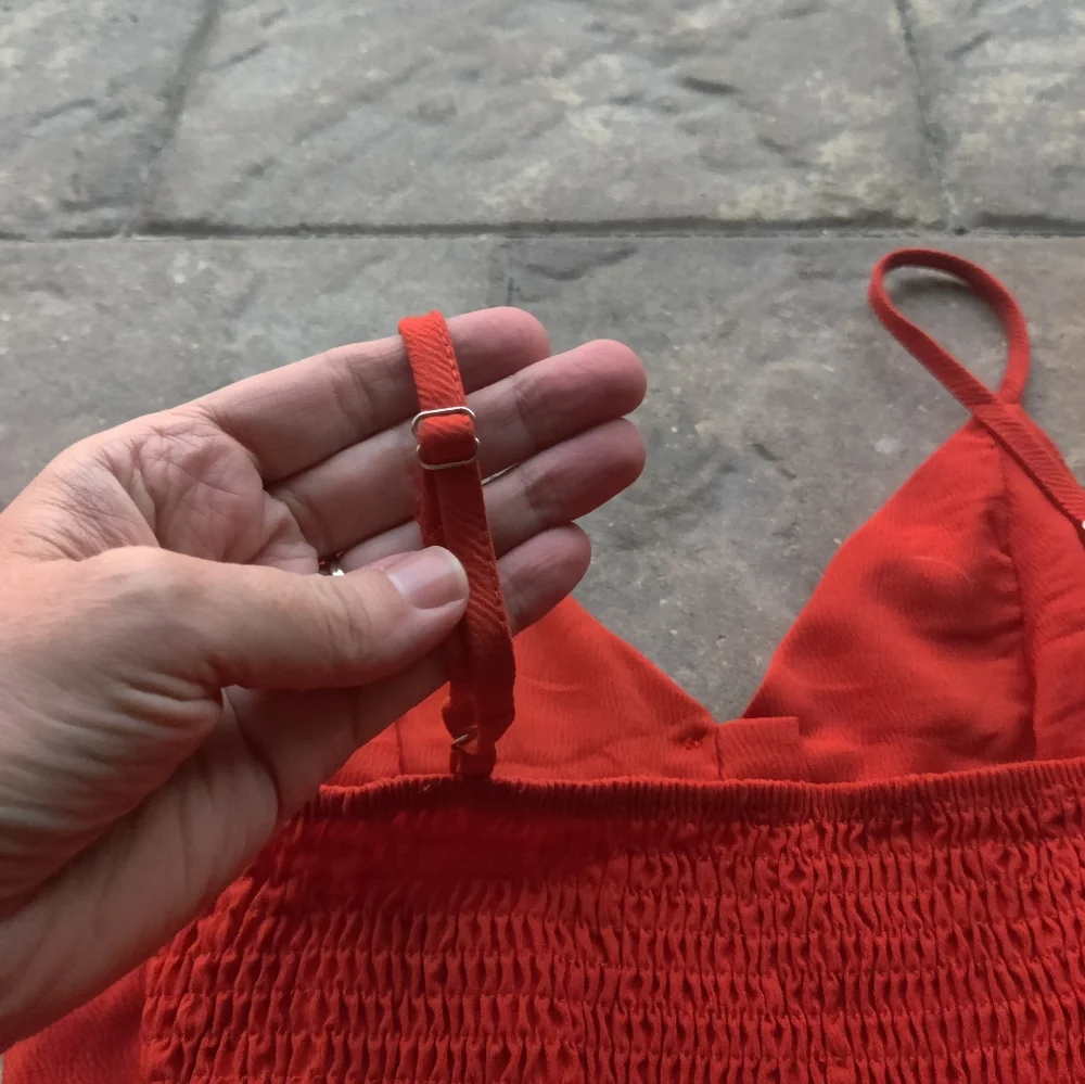 Very Cute Rusty Orange Dress - Picture 7 of 10